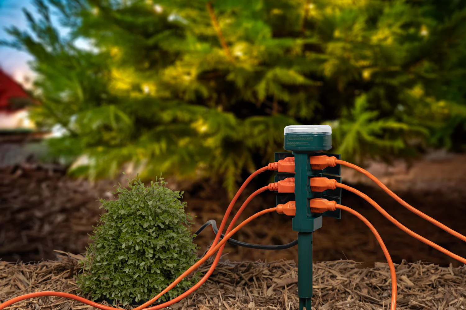 UltraPro 6-Outlet Outdoor Yard Stake Timer - Image 3