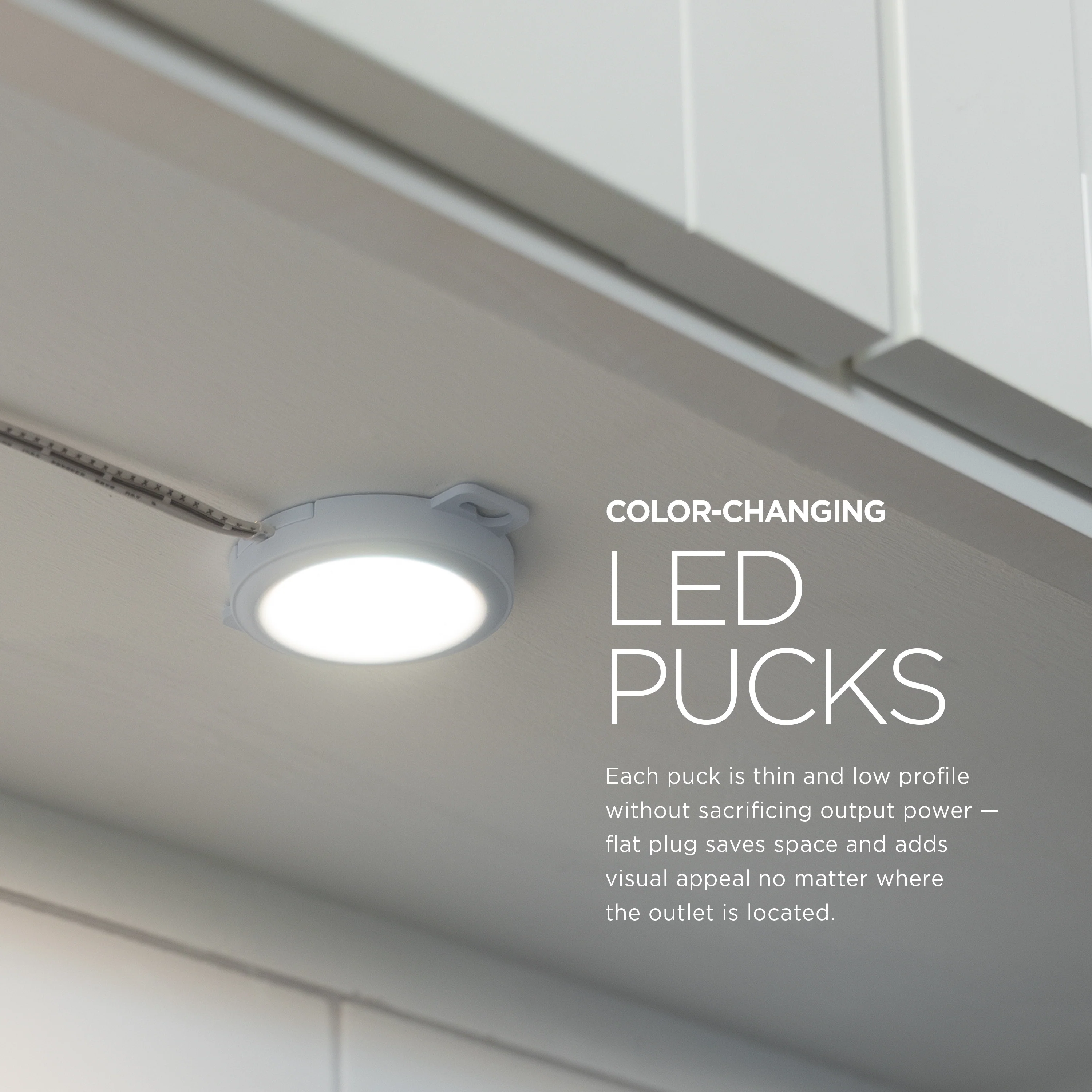 UltraPro Color-Changing LED Pucks, 3pk - Image 3