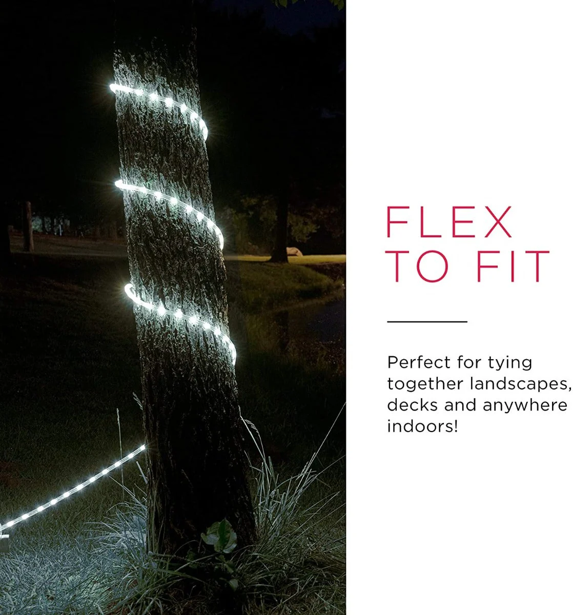 UltraPro Escape Indoor/Outdoor LED Rope Light, 25ft., Cool White - Image 4