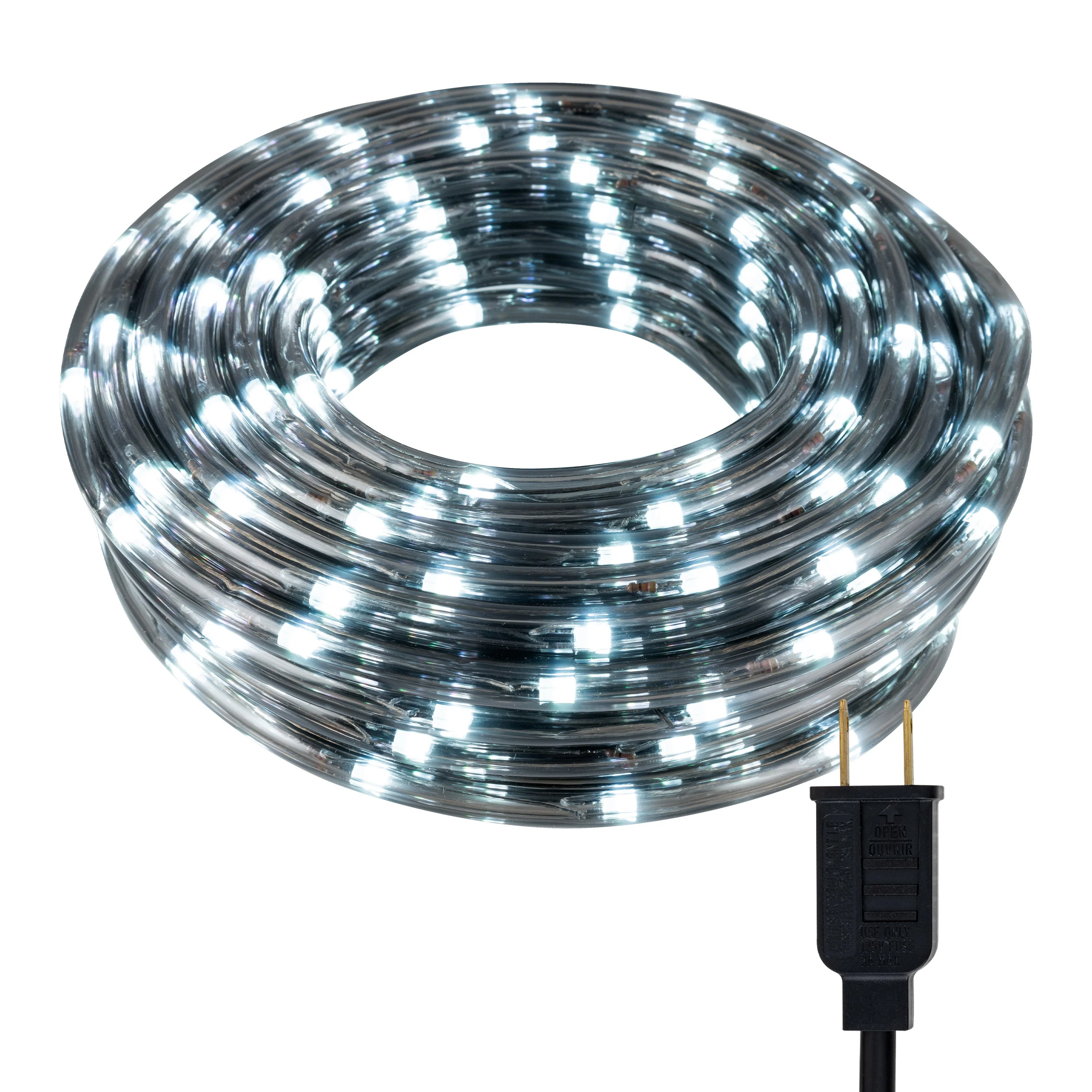 UltraPro Escape Indoor/Outdoor LED Rope Light, 50ft., Cool White, Black - Image 2