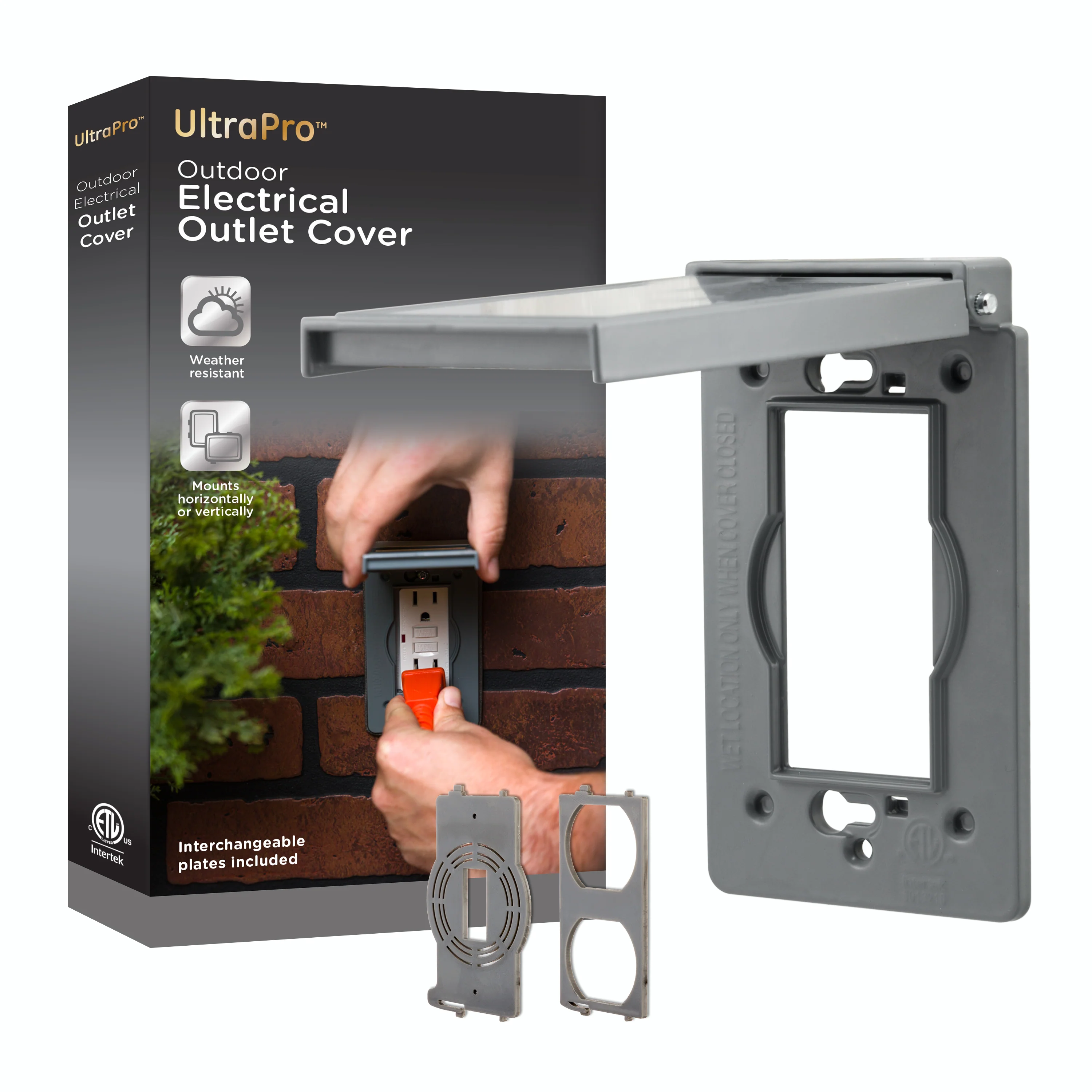 UltraPro Outdoor Metal Electrical Outlet Cover
