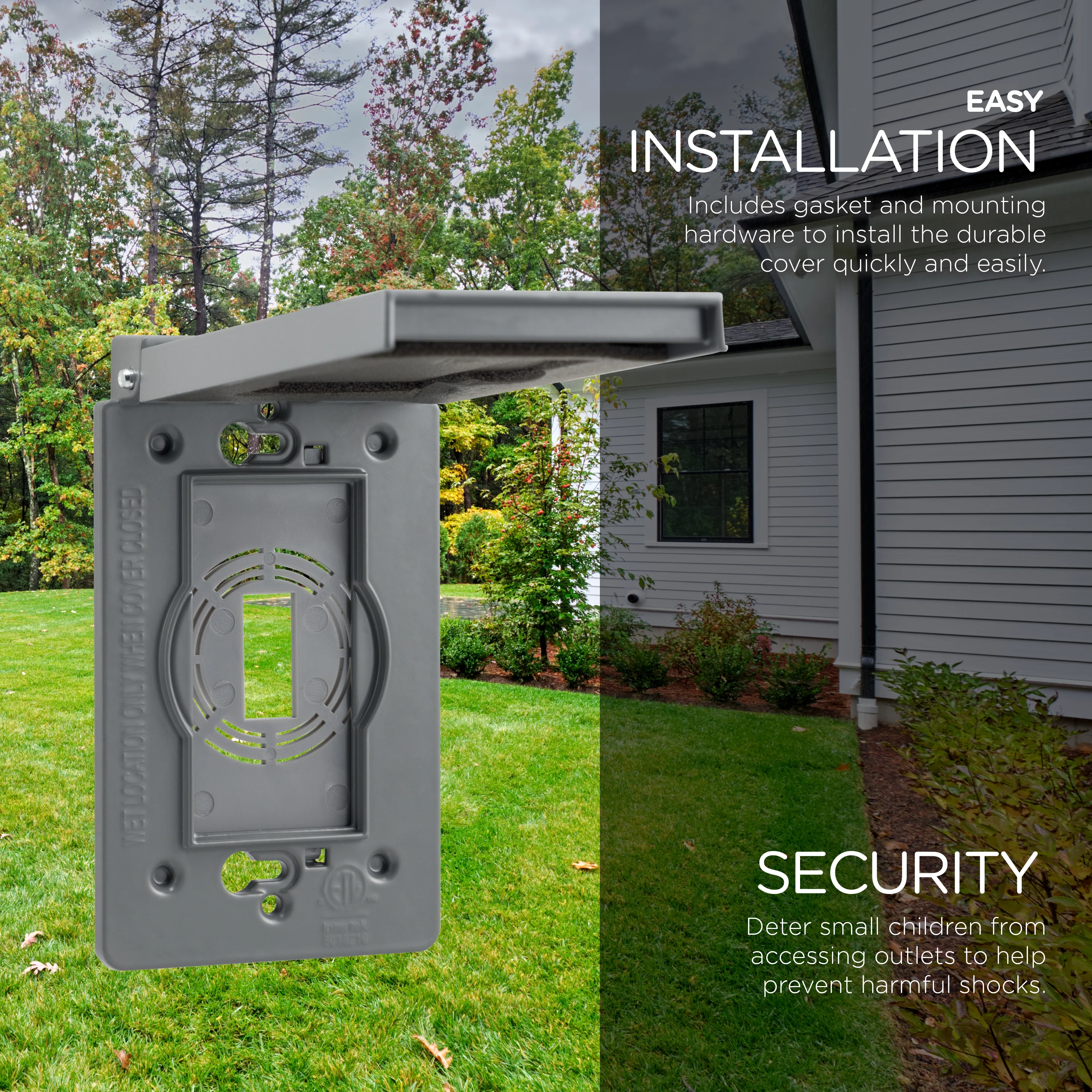 UltraPro Outdoor Metal Electrical Outlet Cover - Image 5
