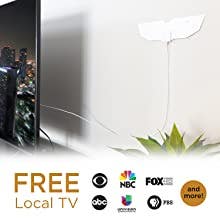 UltraPro Thin HD Antenna, White - Image 6
